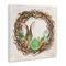 Stupell Industries Spring Easter Wreath Canvas Wall Art